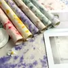 Papel Tingido à Mão Tailandês, Papel Dongba, Papel de Embrulho para Buquê de Flores, Papel de Embrulho para Floricultura, Papel Espessado Rasgável à Mão Atacado