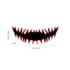 Calcomanías de Tatuaje de Cicatrices de Terror para Halloween de Venta Caliente, Calcomanías Divertidas para la Cara, Maquillaje de Boca con Cicatriz, Calcomanías de Tatuaje Impermeables
