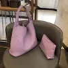 2024 nuevo bolso de alta calidad tejido a mano bolso tote grande para hombro bolso de axila bolso cubo bolso para mamá moda