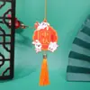 Festival do Meio do Outono Coelho Pingente de Madeira Hanfu Qipao Broche Acessórios Cultural Criativo Lembrança Chaveiro Pingente de Bolsa