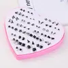 Una Caja de Pendientes de Plástico con Strass para Perforación de Oreja, Adecuados para Hombres y Mujeres, Estilo Coreano, Pendientes Pequeños Elegantes, Joyería para Toda la Oreja, Barras para Oreja 2026