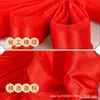 Fabricante Flor Vermelha Grande Bola de Flor Vermelha Tecido de Seda Entrega de Carro Inauguração Comemoração de Abertura Casamento Hortênsia Bola de Flor para Corte de Fita