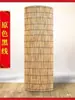 Cortina de Bambu Carbonizado Bloqueadora de Luz Isolante Térmica Persiana Rolante Decoração de Parede de Fundo para Sala de Chá B&B Divisória de Teto Estilo Zen Cortina de Grama