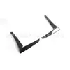 Adecuado para 25 Tiras Decorativas de Cuchilla de Aire Delantera para BMW X3, Marcos Decorativos para Luces Antiniebla Traseras, Accesorios de Modificación Exterior Guerrero Negro