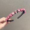 Tiara Infantil Acessórios de Cabelo Grampo Antiderrapante para Menina Não Machuca o Cabelo Aro de Cabelo Trançado Acessórios de Cabelo para Cabelos Rebeldes Acessórios de Cabelo para Meninas