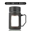 Copo de Água de Vidro, Copo de Presente, Xícara de Chá com Alça, Copo Resistente a Altas Temperaturas com Tampa, Caneca com Tampa, Grande Capacidade