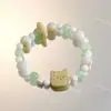 Pulsera de Joyería de Perro Pacha Estrella de Diseño de Nicho Ins Popular en Corea Pulsera de Cuentas de Amistad Regalo