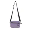 Bolsa transversal estilo casal retrô para mulheres, nova bolsa de ombro pequena portátil para passeios, bolsa versátil casual para guardar o celular
