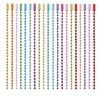 Cadena de cuentas con pintura de hierro de color, hecha a mano, para llavero, etiqueta, cadena de bolas, accesorios colgantes de joyería para equipaje