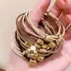 Simple Liga para el Cabello con Forma de Corazón de Alta Elasticidad y Durabilidad, Diadema Versátil y Elegante para Mujer, Accesorio para el Cabello de Moda
