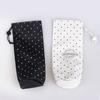 Nueva Bolsa de Almacenamiento Portátil Simple de Moda de Cuero PU para Tazas Bolsa de Cuero Imitación Cabeza de Cuero Bolsa para Auriculares Joyería Bolsa de Cuero PU