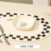 Estilo Creme Urso de Desenho Animado Prato para Cuspir Ossos Prato de Lixo Doméstico Pratos Pequenos Mesa de Jantar Prato de Frutas Prato de Lanche Prato de Lanche Prato de Frutas