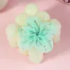 5cm Tecido de Malha Flor Pronta de Fábrica Flor Semi-Acabada Acessórios de Decoração de Flores Acessórios Acessórios Feitos à Mão para DIY
