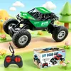 Coche de Control Remoto Coche de Escalada Todoterreno Transfronterizo Aleación Amortiguador Exterior Arena Juguete Coche Regalo para Niños, Niños y Estudiantes de Primaria