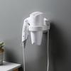 Soporte colgante simple para secadora de pelo, estante de almacenamiento para baño, estante colgante de pared para baño, almacenamiento sin perforaciones
