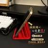 Nuevo Soporte para Teléfono con Tendencia Alcista del Mercado de Valores Impreso en 3D en Rojo, Artículo Creativo de Escritorio para Entusiastas del Mercado de Valores