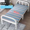 Cama plegable individual para el hogar, cama sencilla, oficina, siesta, dormitorio, descanso para el almuerzo, cama pequeña, casa de alquiler, cama de hierro para adultos