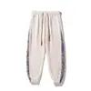 Pantalones Casuales para Hombre Transfronterizos Sueltos de Marca de Moda Pantalones Largos Estampados para Hombre Juventud Estilo Hong Kong Modernos Pantalones Versátiles Estilo Chino