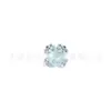 Titanium F136 Titanium Alloy Four-Leaf Clover Zircon Earrings Gradient Lucky Clover Ear Bone Studs G23 Titanium Piercing Jewelry