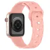 Correa Deportiva de Silicona con Patrón de Balón de Fútbol para Apple iwatch1/2/3/4/5/6/7/8/se