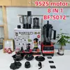 Popular Procesador de Alimentos Eléctrico Multifuncional 2 en 1 Transfronterizo Batidora Doméstica de Acero Inoxidable Máquina Rompe Muros Totalmente Automática Silenciosa