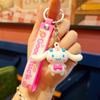Llavero Sanrio pvc goma suave llavero para llaves de coche colgante de muñeca para bolso de niña regalos pequeños de silicona al por mayor