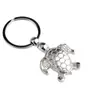 Llavero Creativo y Exquisito de Metal de Tortuga Tortuga Tortuga Colgante Pequeño Animal Personalizado Llavero Divertido y Lindo
