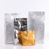 Sacos para Embalagem de Chá, Sacos de Papel Kraft, Sacos para Embalagem de Alimentos com Selagem de Oito Lados, Sacos Personalizados para Café, Sacos para Embalagem de Grãos de Café, Em Estoque