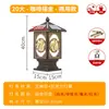 Luminária Solar de Pilar Lâmpada de Jardim para Villa Lâmpada de Pilar de Porta Estilo Chinês Lâmpada de Parede Lâmpada de Portão de Quintal Luminária de Pilar