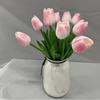 Mini flor de tulipán artificial de PU decoración del hogar flor boda flor falsa estilo ins tulipán suministro directo de fábrica