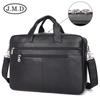 Jiameda bolso de cuero para hombre de negocios maletín cuero napa textura cómoda cuero bolso para hombre en stock al por mayor