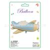 Hermoso empaque de tarjeta individual forma mate caricatura pastel moño oso arcoíris globo de película de aluminio decoración de fiesta
