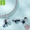 Colgante de accesorios para motocicleta deportiva original Ziyun de plata Accesorios geniales europeos y americanos Plata de ley s925 con cuentas SCC2364