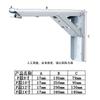 304 aço inoxidável dobrável suporte triângulo rolamento mesa de parede Board pull-out divisória móvel rack de armazenamento de suporte de metal