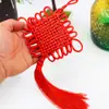 Mascarilla Facial de Cristal Nudo Chino Flor de Ópera de Pekín de un Lado Nudo Propicio para Extranjeros Regalos de Ultramar Bonsái Étnico Decoración