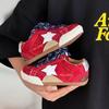 Zapatillas Infantiles 2025 Otoño Nuevas para Niños con Velcro Antideslizantes Zapatos para Niñas de Moda Versátiles Casuales Zapatos Deportivos