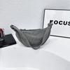 Bolso de mujer estilo dumplings, novedad de 2024, bandolera de estilo coreano, bandolera sencilla de moda, bolso pequeño de comercio exterior, bolso transfronterizo.