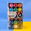 Juego de Pintura de Acuarela Sólida Little Man para Principiantes 12 18 24 36 Colores Bocetos DIY Arte Pintura Gouache Pastel