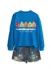 El otoño es mi favorito Amazon eBay sitio independiente moda versátil mujer cuello redondo manga larga sudadera