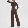 Nuevo Conjunto Deportivo Ajustado con Cremallera de Manga Larga Transpirable de Secado Rápido Pantalones de Pierna Recta para Correr, Fitness, Yoga al Aire Libre para Mujer