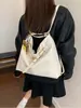 Bolso de Hombro Único Casual Retro para Mujer 2026 Nuevo Gran Capacidad PU Color Sólido para Viajar Doble Hombro Cruzado Bolso Tote