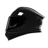 Casco de Motocicleta Certificado Dot, Casco Integral Ad, Gorro Cálido y Seguro, Certificado 3C, Adecuado para Todas las Estaciones