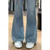 Jeans Leve e Fino Flare para Mulheres, Novo Verão Plus Size, Emagrecimento para Corpo em Formato de Pera, Calças Boca de Sino