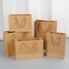 Bolsas de Papel Lisas en Stock, Personalizables con Logo, Bolsas de Papel Engrosado para Publicidad, Compras, Bolsas de Regalo, Bolsas Tote para Tiendas de Gafas y Ropa
