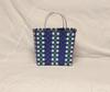 Nueva cesta de verduras tejida de plástico bolsa de playa para mujer primavera y verano bolso de mano portátil con cesta de picnic accesorios para fotos en la playa