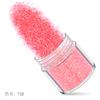 Juego de 12 lentejuelas con purpurina y polvo láser degradado para decoración de uñas con diseño de explosiones transfronterizas en color rosa