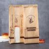 Bolsa para Tostadas Estilo Francés Papel Kraft Bolsa con Ventana Transparente Bolsa para Baguette Pan Horneado Embalaje de Alimentos Bolsa de Papel Fabricante Personalización