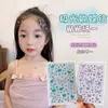 Adesivos de Borboleta com Strass Aurora para Crianças Adesivos para Rosto de Show Adesivos Autoadesivos Sem Cola Adereços de Maquiagem para Apresentação de Palco de Meninas