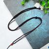 Cordón colgante de línea Milán tejido a mano, collar de joyería de jade, ágata y ámbar, cuerda ajustable para colgar en el cuello, accesorio de cuerda de algodón.
