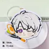 Colgante Hecho a Mano DIY de Personaje de Dibujos Animados Anime Bidimensional, Accesorio Lindo y Estéticamente Agradable para Decorar Mochilas y Cajas